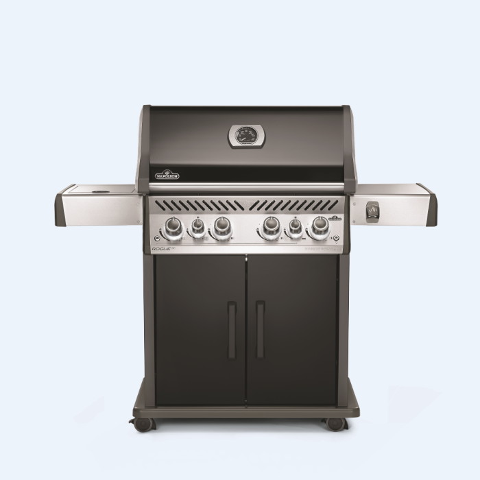 SANTOS Plancha XXL In Acciaio Inox Per Barbecue Napoleon Rogue 525 E 625 - 68,5x45x4 Cm - Antiruggine, Distribuzione Calore Uniforme